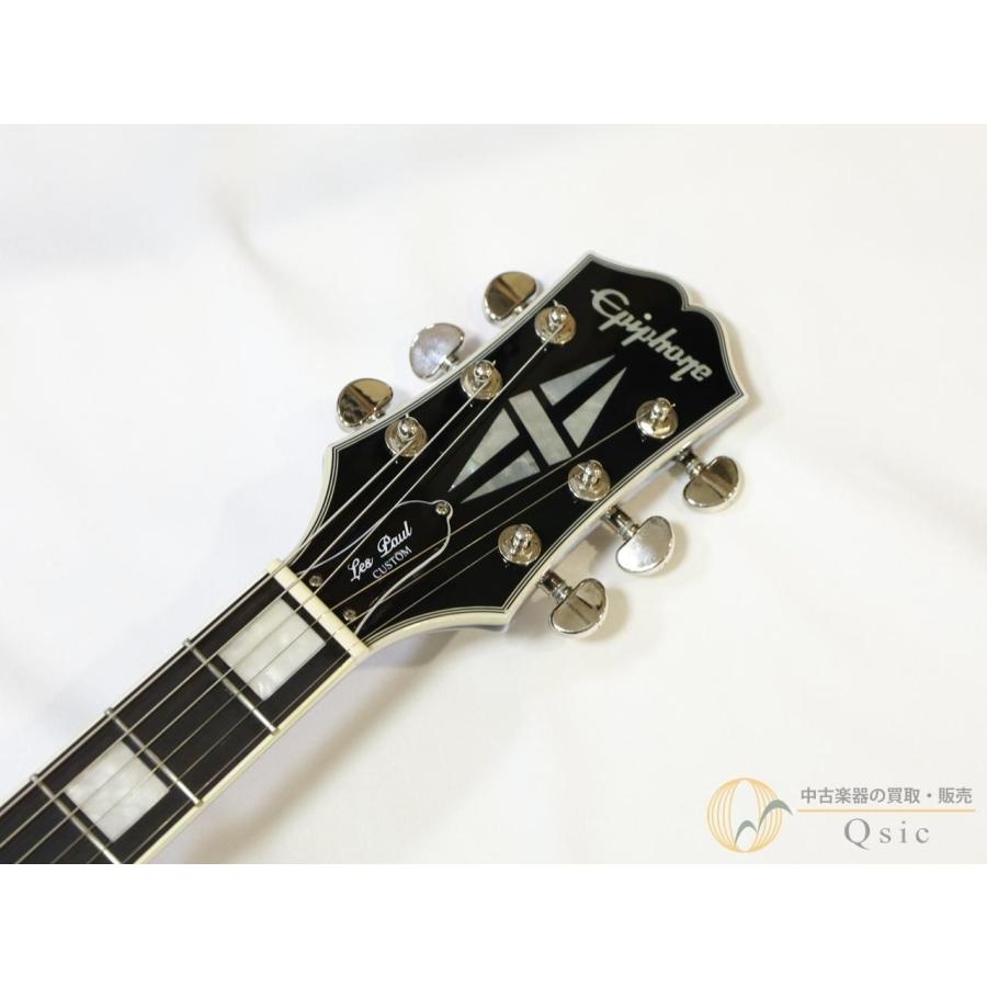 [美品] Epiphone Les Paul Custom Quilt Viper Blue 2024年製 【返品OK】[RM028]【神戸店在庫】 |  | 03