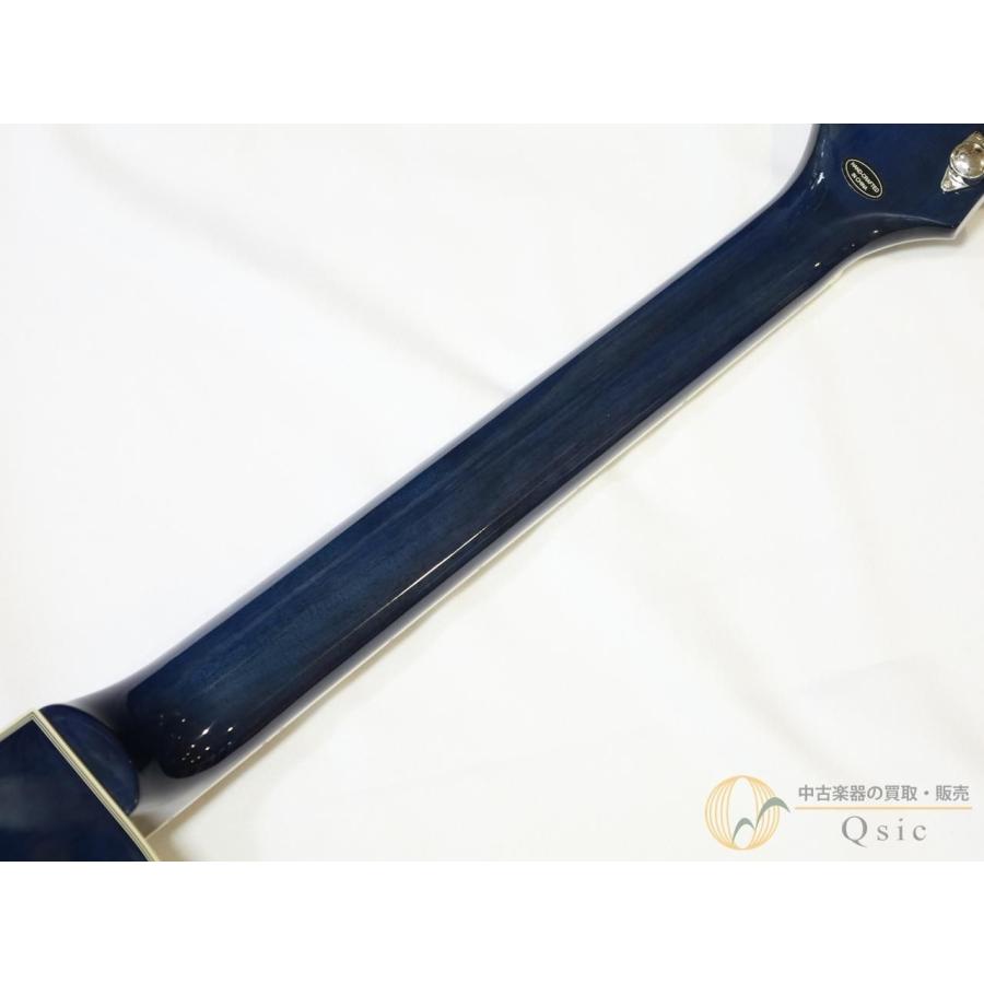 [美品] Epiphone Les Paul Custom Quilt Viper Blue 2024年製 【返品OK】[RM028]【神戸店在庫】 |  | 05