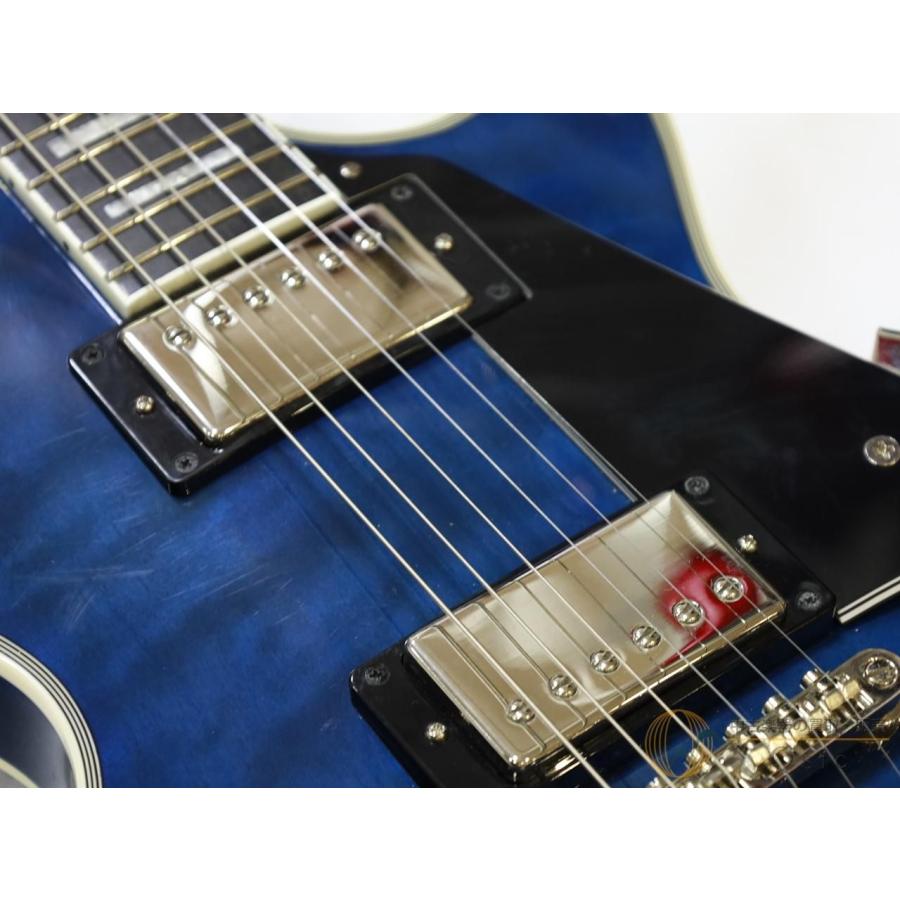 [美品] Epiphone Les Paul Custom Quilt Viper Blue 2024年製 【返品OK】[RM028]【神戸店在庫】 |  | 07