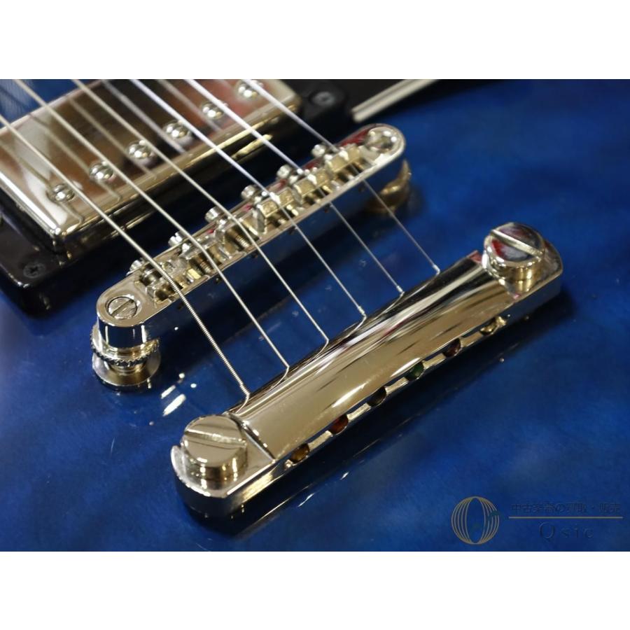 [美品] Epiphone Les Paul Custom Quilt Viper Blue 2024年製 【返品OK】[RM028]【神戸店在庫】 |  | 08