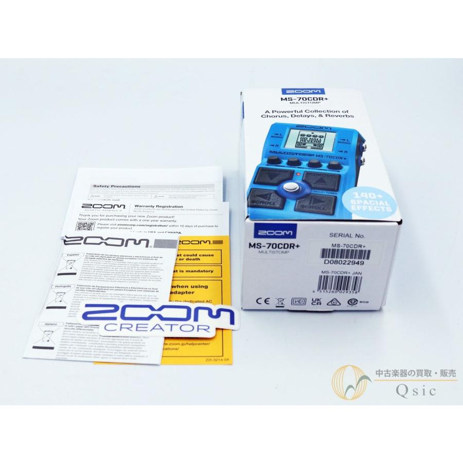 [美品] ZOOM MS-70CDR+ [RM810]【神戸店在庫】 |  | 07