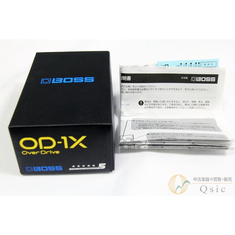 超美品] BOSS OD-1X OverDrive 2020年製 [SJ249] : sj249 : 中古楽器 
