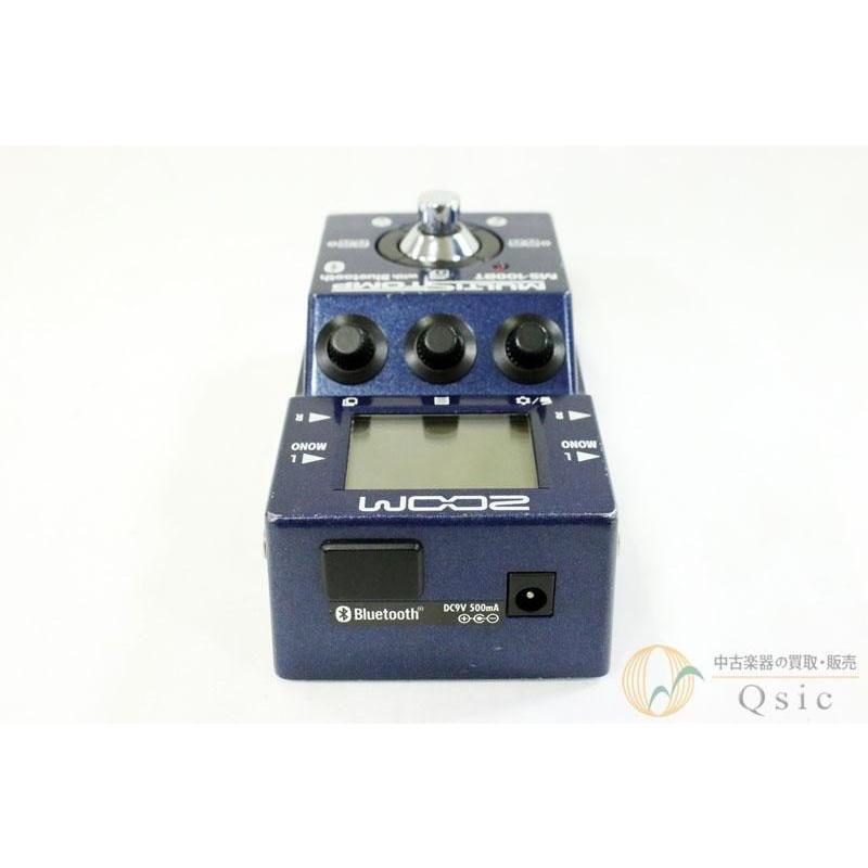 【美品】ZOOM MS-100BT ギターエフェクター Zoom MS-100BT MultiStomp Guitar Pedal with Bluetooth | Zoom