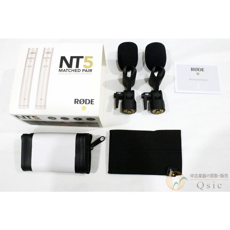 極美品] RODE NT5 Matched Pair [VK161] : vk161 : 中古楽器専門店Qsic 