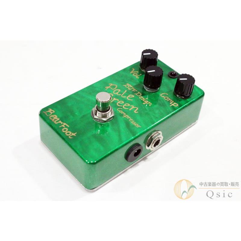 良品] BearFoot Guitar Effects Pale Green Compressor [VK309