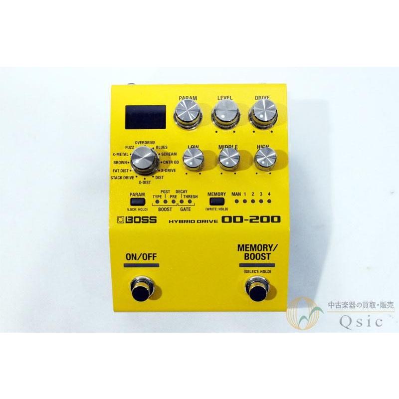【送料無料・匿名配送】BOSS OD-200 ハイブリッドドライブ【中古品】 中古】BOSS / OD-200 Hybrid Drive オーバードライブ 【横浜店