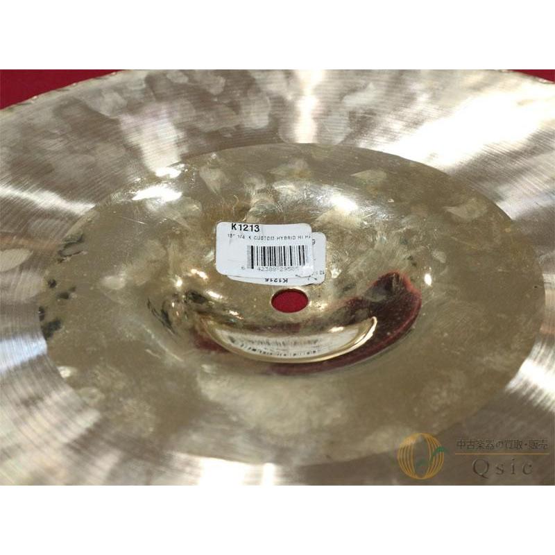 [中古] Zildjian K Custom Hybrid 13 1/4 Bottom [WL395]【神戸店在庫】の画像
