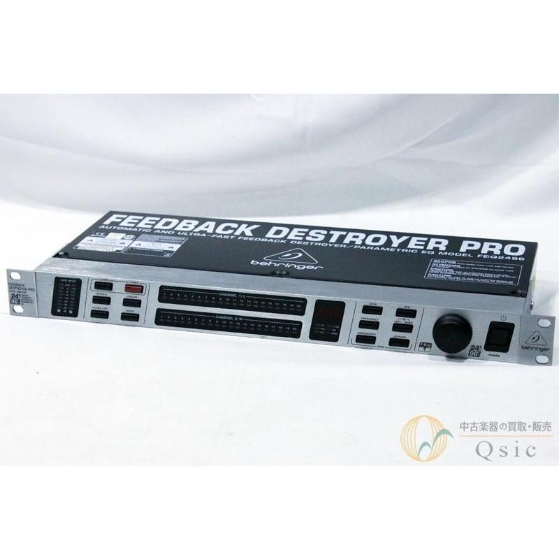 [良品] BEHRINGER FBQ2496 FEEDBACK DESTROYER PRO [WL767]【神戸店在庫】 | 