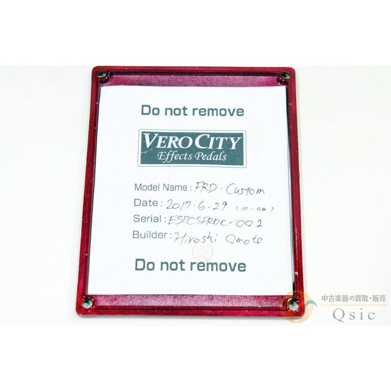 セール対象商品】[良品] VeroCity Effects Pedals FRD-Custom [XJ685