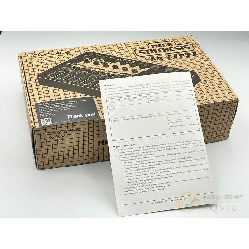 超美品] SONICWARE LIVEN MEGA SYNTHESIS [XLM70]【梅田店在庫