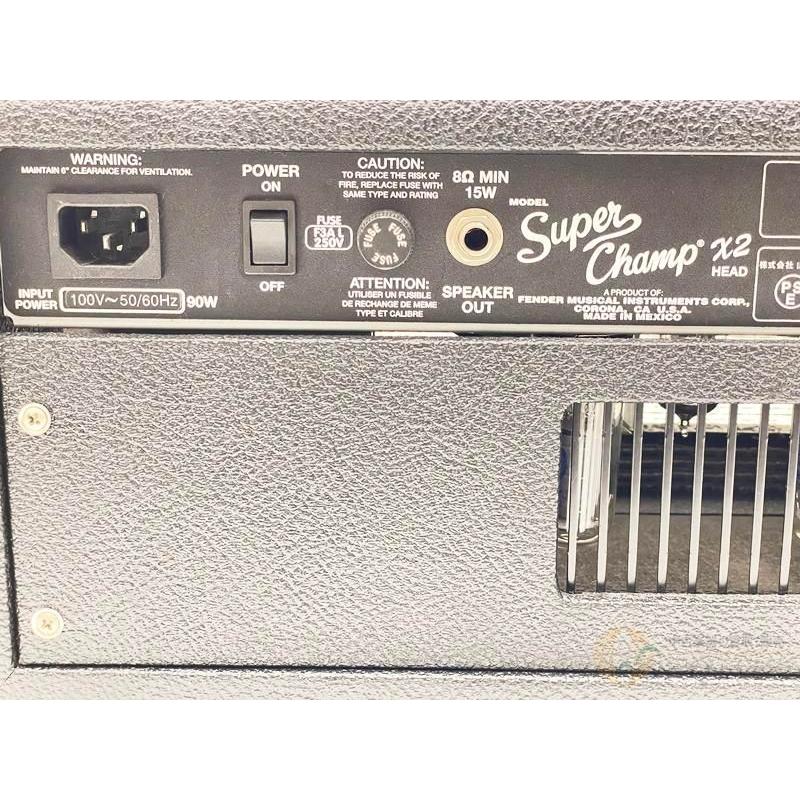 良品] Fender Super Champ X2 Head [XLN47]【梅田店在庫】 : 中古楽器