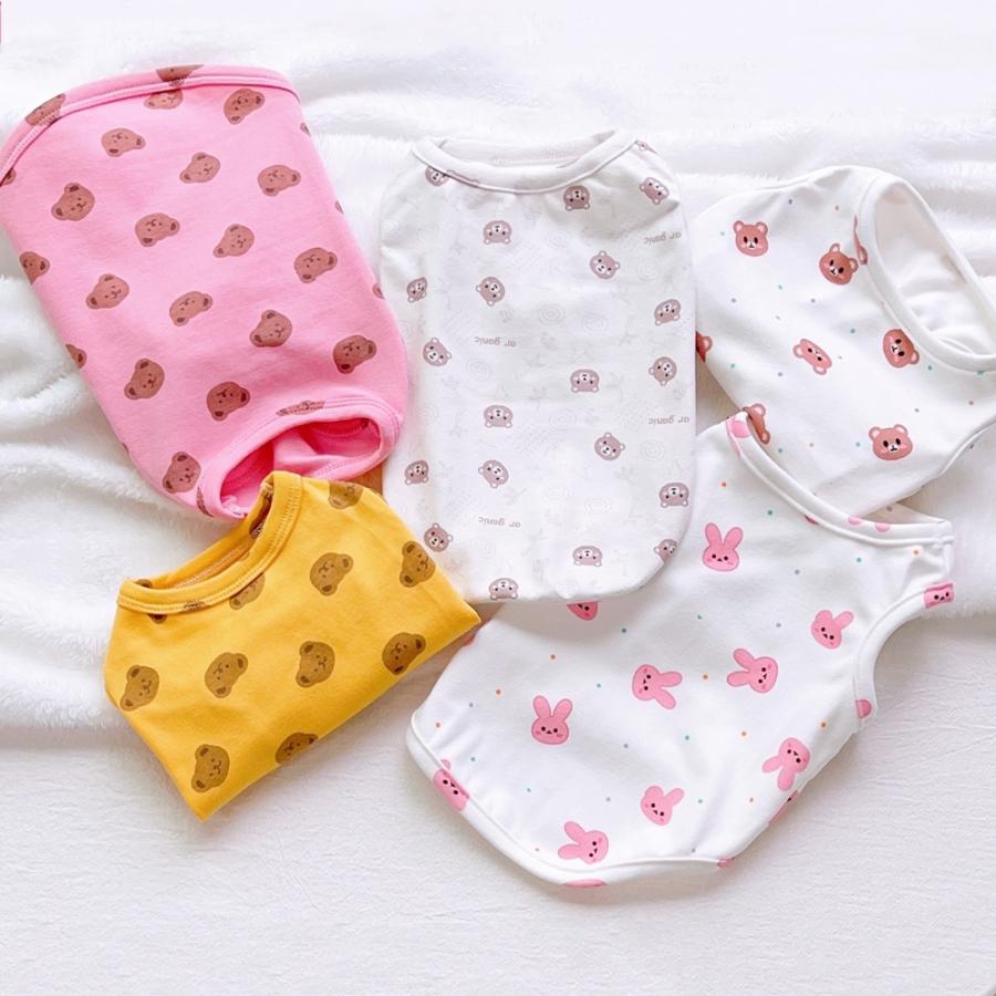 犬服ハンドメイド＊くま*くまベスト NEW ペットウェア ドッグウェア 犬服 クマ ベスト 裏ボア