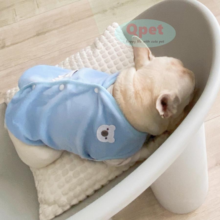 犬服 3S わんこの普段着青いさくらんぼ