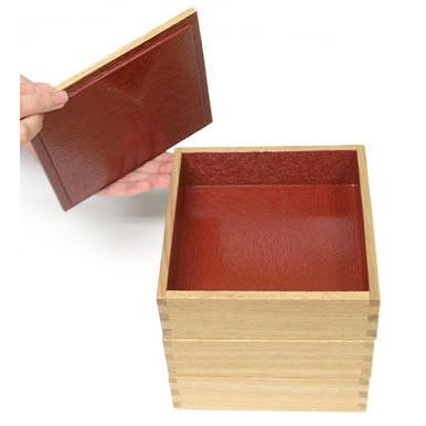 重箱 5寸白木三段重箱 内朱 /モダン重箱シリーズ |  | 01