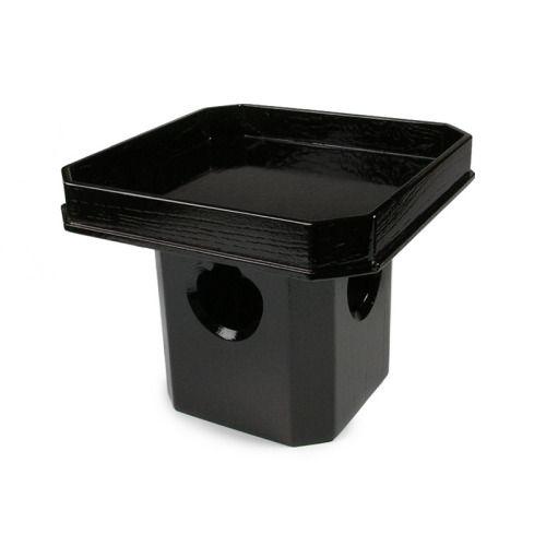 三宝 8寸 柿合 三方 溜 冠婚葬祭、宗教用品-キッチン、日用品、文具-三方