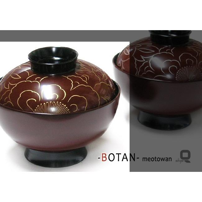 吸物椀 越前塗り 伝統工芸士山本勝作 沈金牡丹彫吸物椀 : 漆器久太郎