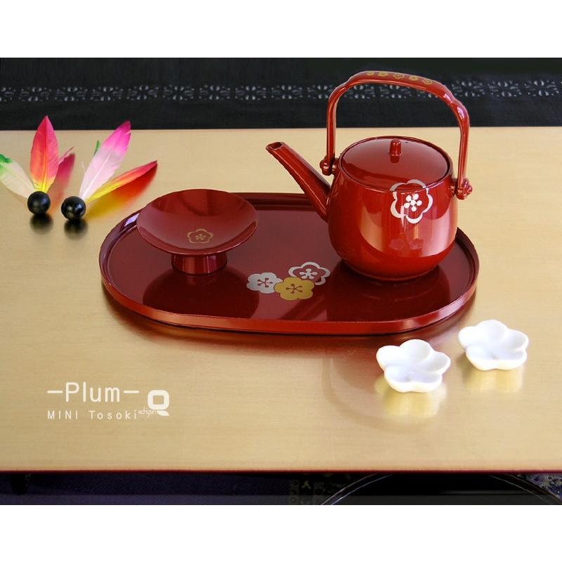 屠蘇器 梅 ミニ屠蘇器セット : 10003661 : 漆器久太郎 - 通販 - Yahoo 