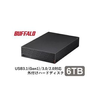 バッファロー 外付けハードディスク 6.0TB HD-EDS6.0U3-BA : bu11980 