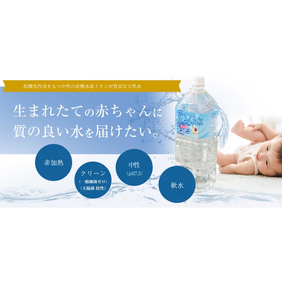 送料無料】佐賀北山の非加熱天然水500ml×24本セット 天使の希水 【風