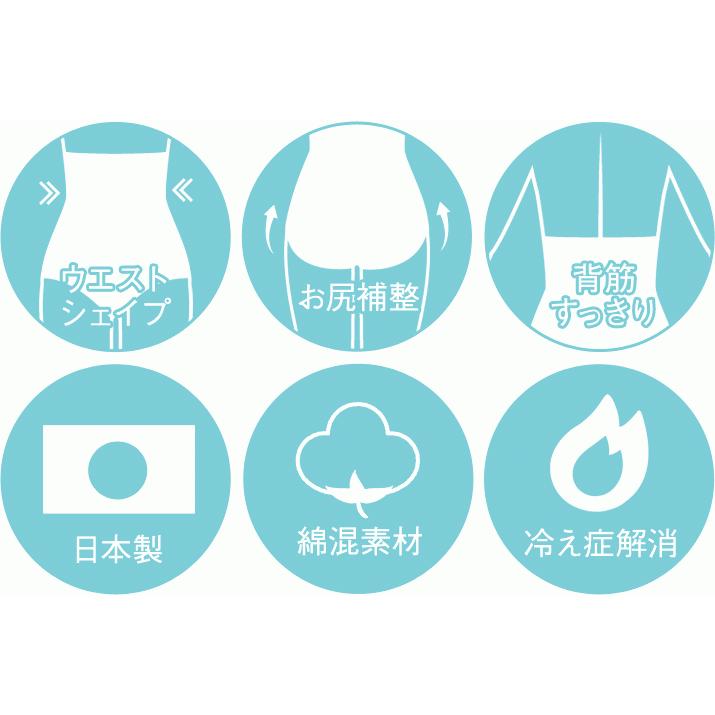 ガードル ハイウエストガードル シェイパー ガードルショーツ 日本製