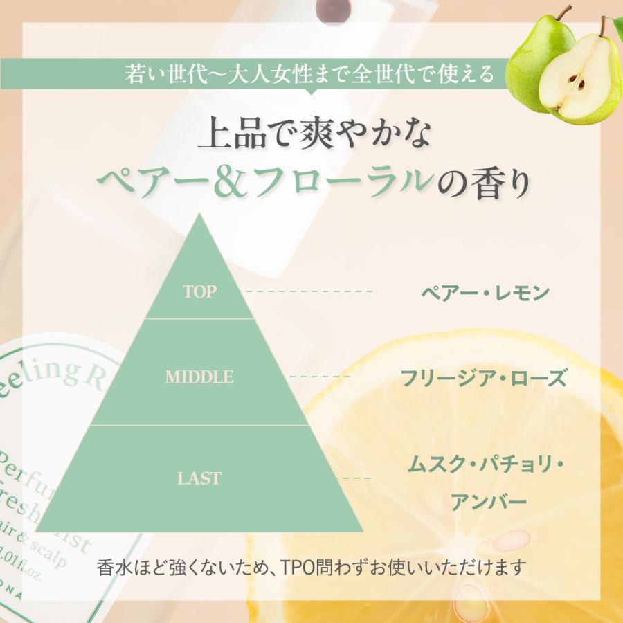 DEOフレグランスミスト ヘアミスト デオドラント 汗 頭皮臭 美髪 紫外線ケア 保湿 フレグランス 【KOTONA・Perfumed Refresh Mist】 |  | 16