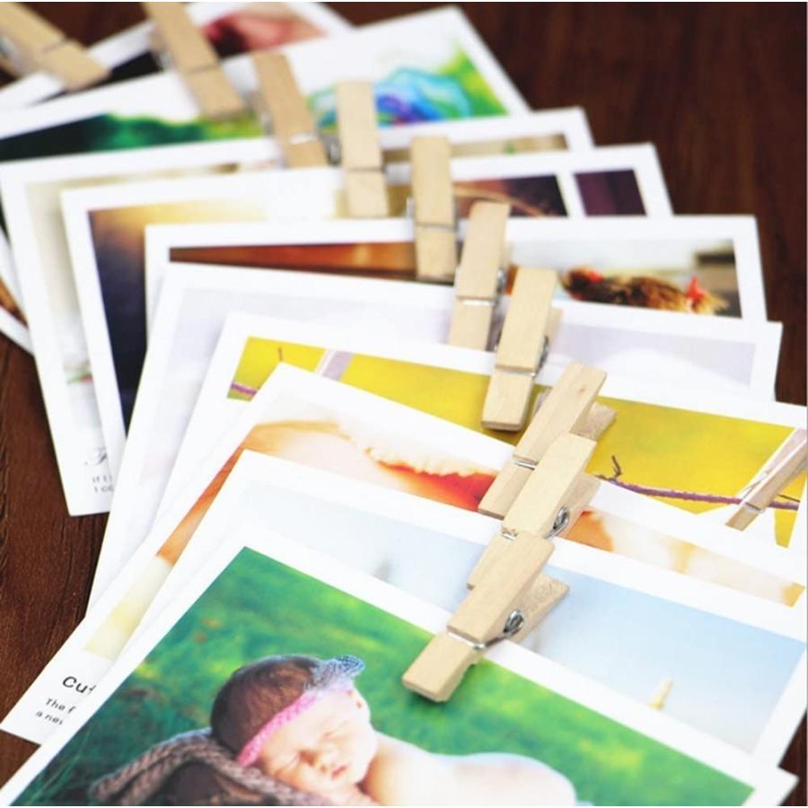 Ccinee 木製クロスピン 45mm 0個入り 木色 木製クリップ ウッドクリップ 木製ピンチ 木製クロスピン 洗濯バサミ 洗濯小物ピ Www Dfimparcial Com Br