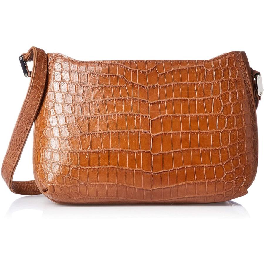 ヤモチ クロコダイル ポシェット ショルダーバッグ マットクロコダイル G 1746 Col Co コニャック Supersport Tn