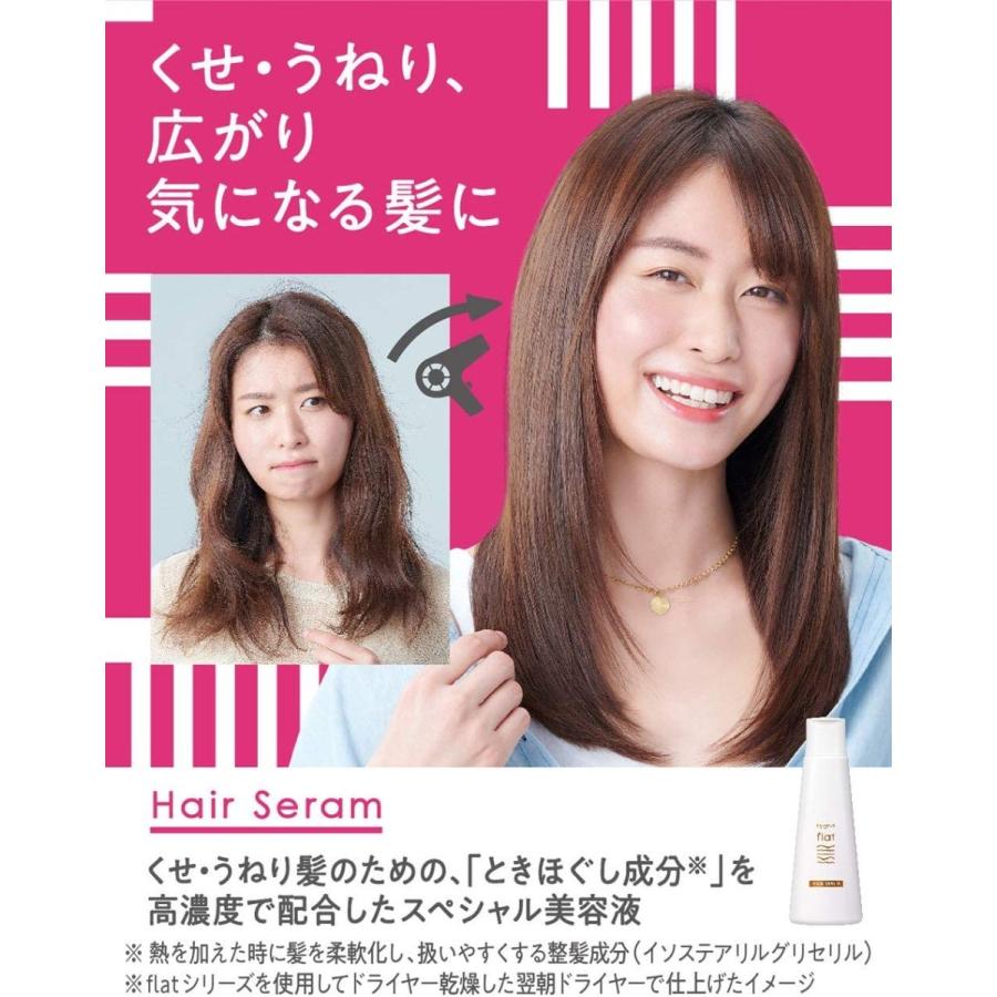 Flat フラット エッセンシャル フラット セラム くせ毛 うねり髪 ときほぐし 毛先 まとまる ストレートヘア 洗い流さない トリート Quad Store 通販 Yahoo ショッピング