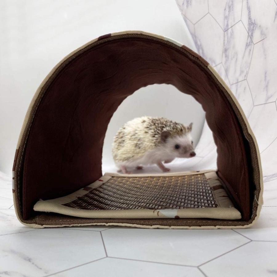 赤ちゃんチンチラ マウス スナネズミラット チンチラ リス モルモット ハリネズミ 小人うさぎと他の小動物のベッドのための手作りの眠る隠れ家 Mgp Lv