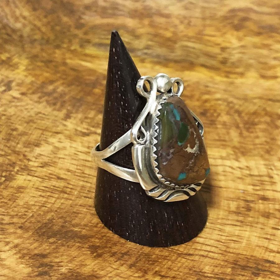 新発売の ナバホ族 インディアンジュエリー ターコイズ シルバー リング 茶色 マトリクス Usa製 指輪 10 5号 トルコ石 スターリング 925 50 Off Www Ladislexia Net