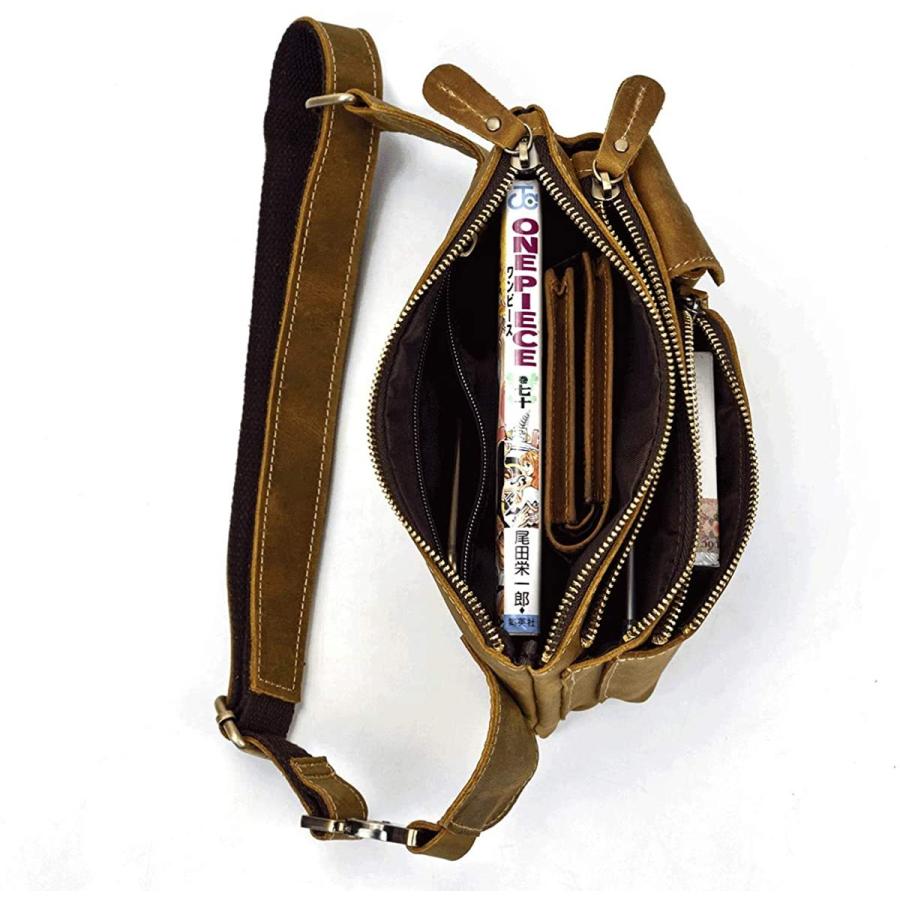 ウエストバッグ 本革 メンズ ボディバッグ レザー 手作り 3way 厚みレザー 軽量 ショルダーバッグ ウエストポーチ 軽便 手帳 長財布 Quad Store 通販 Yahoo ショッピング