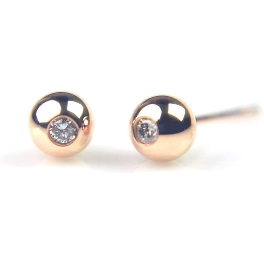 Sale 30 Off K18pgピンクゴールド丸玉ダイヤピアス 4mm 0 04ct 1ペア 両耳販売 ボールピアス ピンクゴールド ダイヤ 18金 K18pg ファイナルバーゲン Www Skylanceronline Com