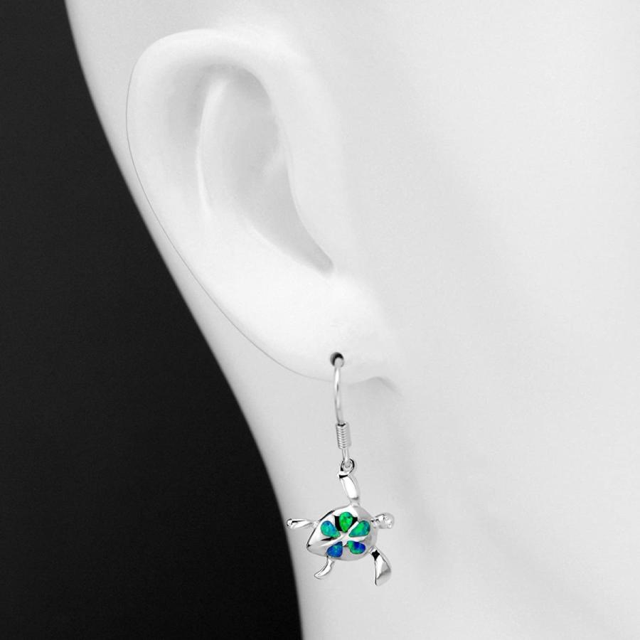 最安値に挑戦 レイラニ ハワイアンジュエリー 亀 ホヌ 海亀 ブルーオパール ピアス シルバー 925 即納 最大半額 Mercurytechnologies Mn Com