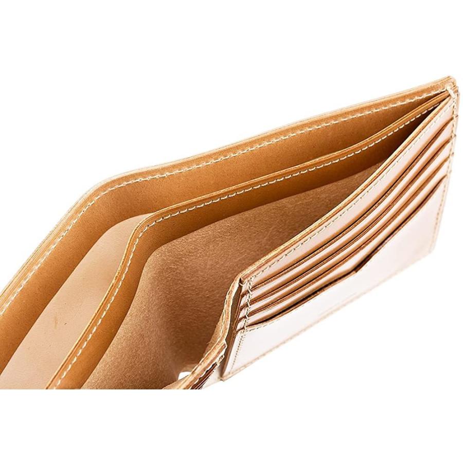 格安人気 キプリス二つ折り財布 カード札入 小銭入れなし ナチュラルコードバン 5911 ナチュラル 最適な価格 Cataractresearch Org