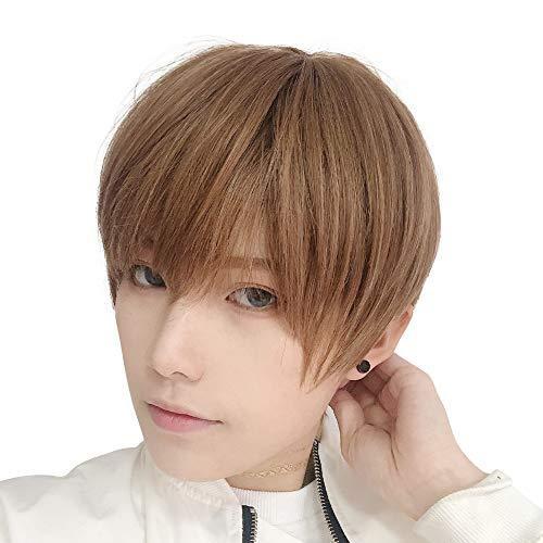 Feshfen フルウィッグ ウィッグ 短髪 かつら ショート メンズ 男性 ハロウィン 人気 ファッション 原宿 ネット付き 自然 男女兼 Quad Store 通販 Yahoo ショッピング