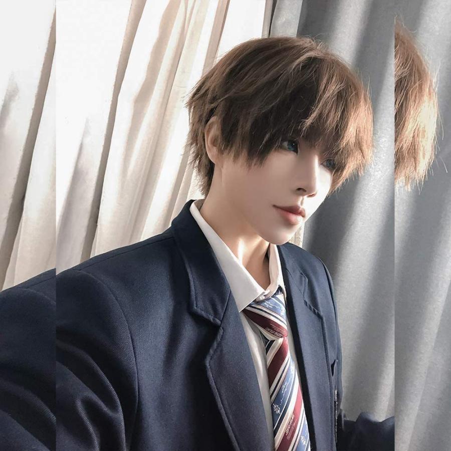 カイリサ Kailisa フルウィッグ ウィッグ かつら ショート メンズ 男装 ファッション ゆるふわ 自然 原宿 耐熱 ネット付き Quad Store 通販 Yahoo ショッピング