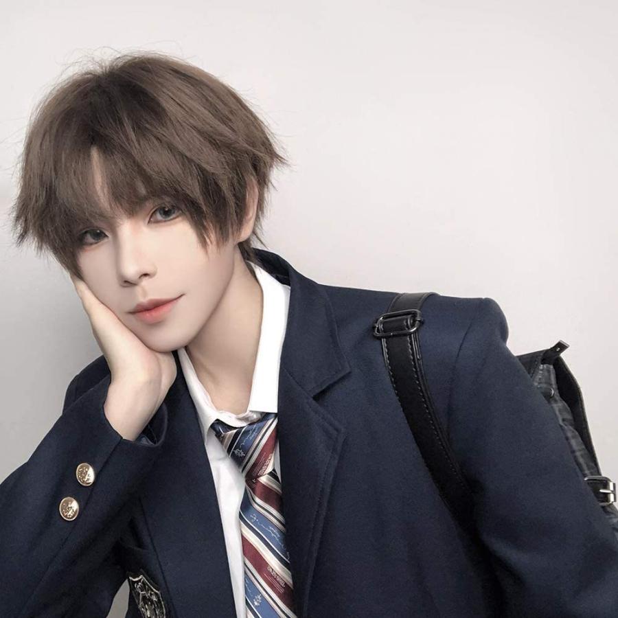 カイリサ Kailisa フルウィッグ ウィッグ かつら ショート メンズ 男装 ファッション ゆるふわ 自然 原宿 耐熱 ネット付き Quad Store 通販 Yahoo ショッピング