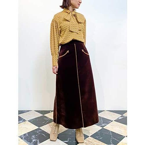 大人気 リリーブラウン 江戸切子柄ボウタイブラウス Lwft4210 レディース Mst 日本 F Free サイズ 新版 Kpiss Fm