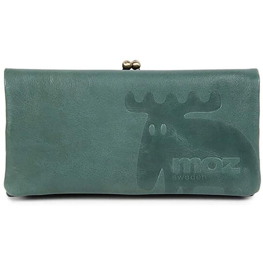 セットアップ Moz モズ 長財布 グリーン メンズ レディース 牛革 小銭入れ がま口 財布 Dagl Tg