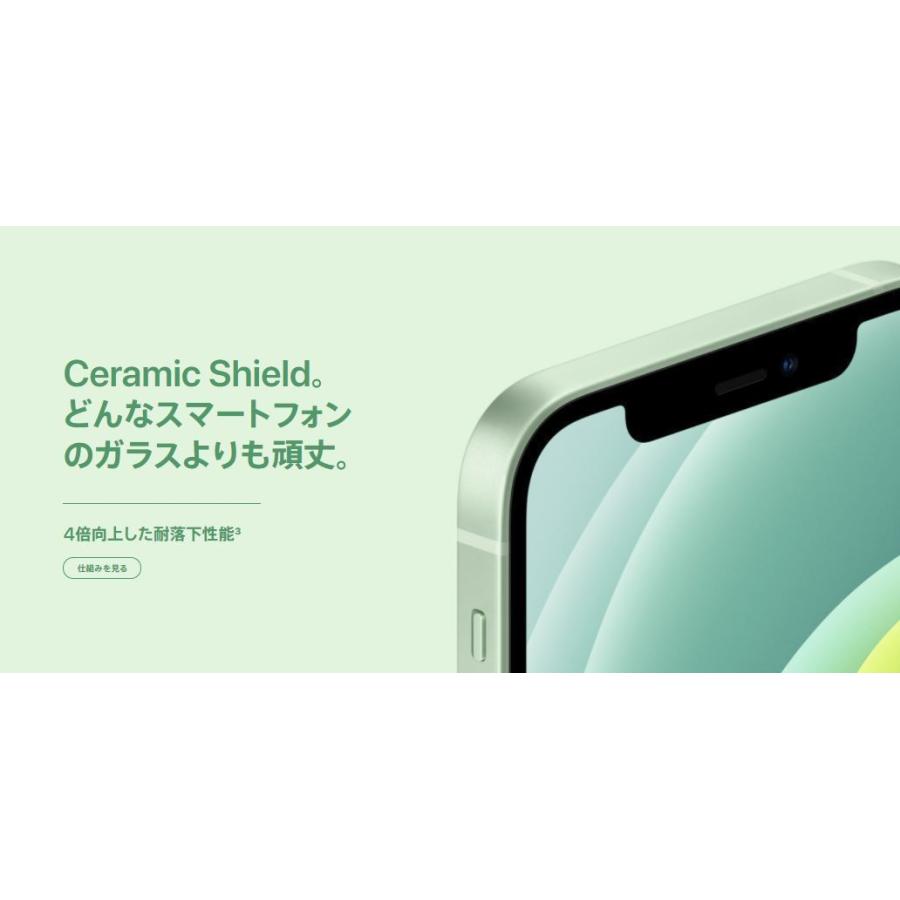 「新品 未開封品 」SIMフリー iPhone12 64GB Green グーリン ※赤ロム保証 [メーカー保証付き][正規SIMロック解除済][アイフォン][MGHT3J/A][A2402]｜quality-shop｜05