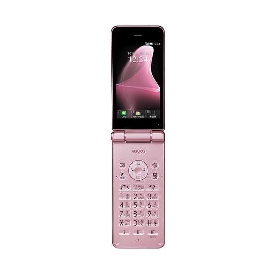 「新品 未使用品」simロック解除済み Softbank 601SH AQUOS ケータイ2 ピンク Pink 「白ロム]「シャ-プ ...