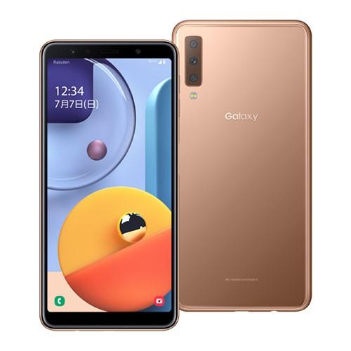 Samsung Galaxy A7 ゴールド 本体 付属品(未使用)完備 新品 未使用品 」SIMフリー Galaxy A7 SM-A750C gold [楽天モバイル