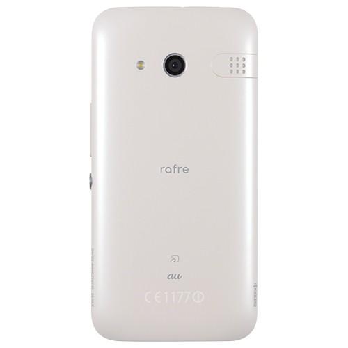 新品 未使用品 」利用制限〇 au kyocera rafre KYV40SWA White 