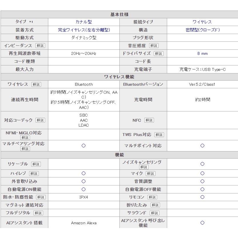 Technics（テクニクス） [新品・未開封品] フルワイヤレスイヤホン
