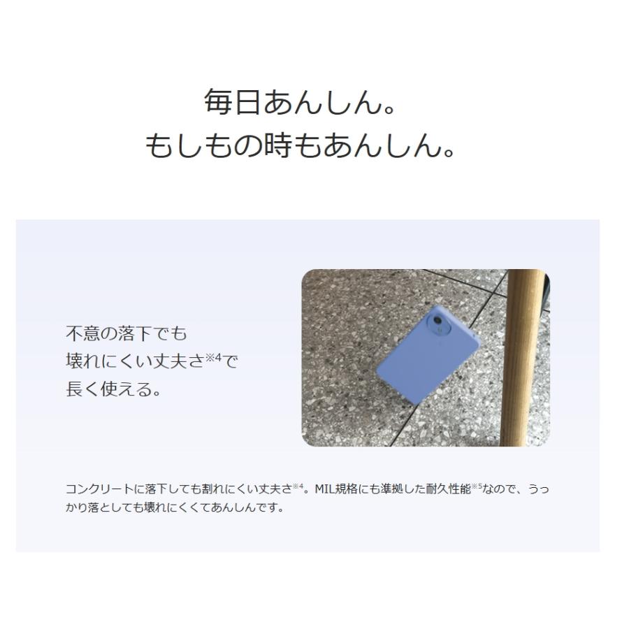 AQUOS wish 「新品 未使用 白ロム ] SIMフリー wish5 SH-52F スミ