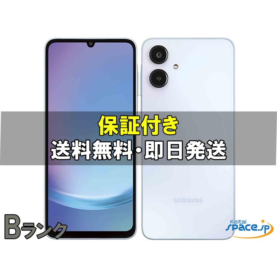 中古 Bランク] SIMフリー Galaxy A25 5G lightblue [auモデルSIMフリー