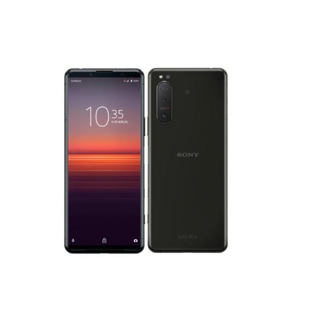 美品 XPERIA 5 II A002SO SIMフリー スマホ 新品 未使用品 白ロム」SIMフリー Xperia 5 II Black ブラック※赤ロム
