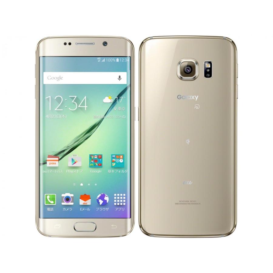 新品 未使用品 利用制限 Au Galaxy S6 Scv31 32gb Gold Platinum ゴールド サムソン Samsung 白ロム ギャラクシー Mohmmadiyon Com