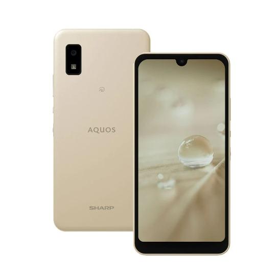 新品 未使用品 白ロム」SIMフリー AQUOS wish SH-M20 アイボリー ※赤