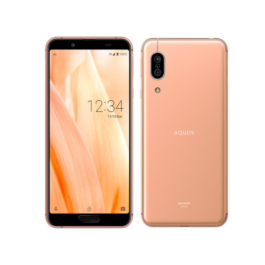 「新品 未使用品 白ロム」SIMフリー au AQUOS sense3 SHV45 Light Copper ※赤ロム保証[SHARP][au からSIMロック解除]｜quality-shop